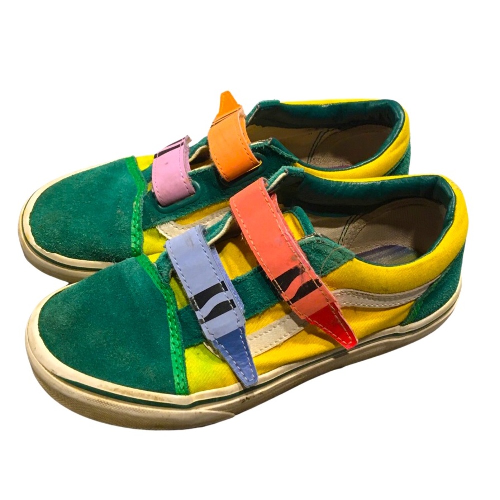 Vans Crayola Crayon Kids’ Suede Sneakers Sz. 3